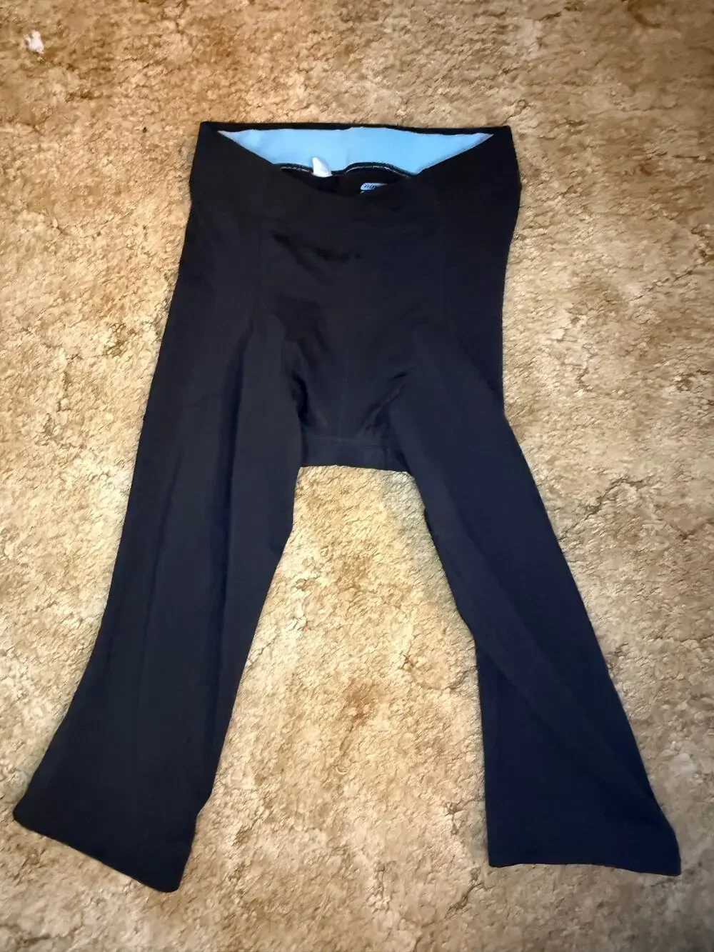 Novara Women’s Padded Cycling Capri Pants Black Size Small Bike Chamois